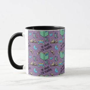 Taza Lárgate, estoy leyendo café acogedor