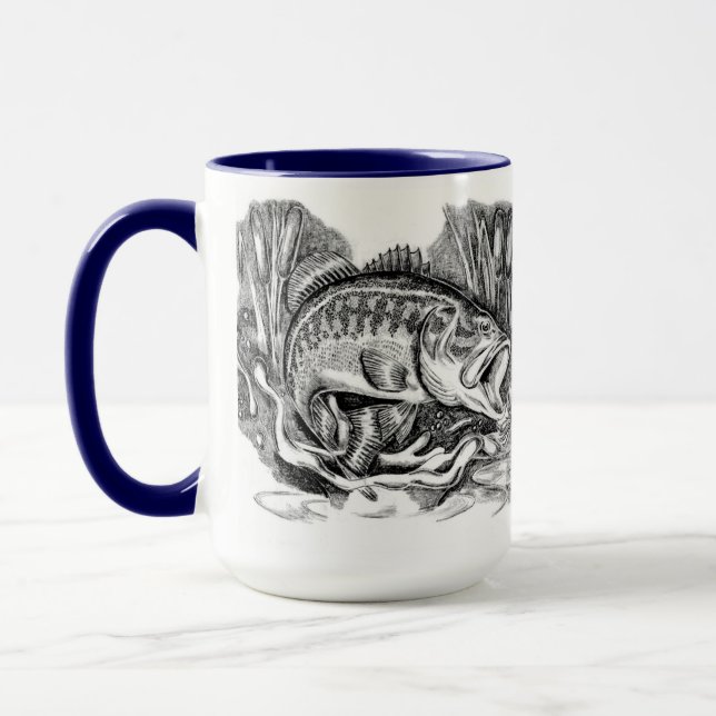 Taza Largemouth Bass (Izquierda)