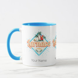 Taza Larnaca Cyprus Retro Cocktail Vintage Sunset