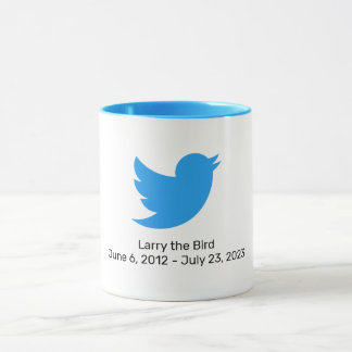Taza Larry el retiro de Bird Twitter