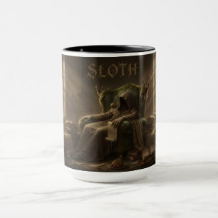 Taza Las 7 Virtudes de Satanás: Pereza