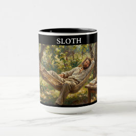 Taza Las 7 Virtudes de Satanás: Pereza