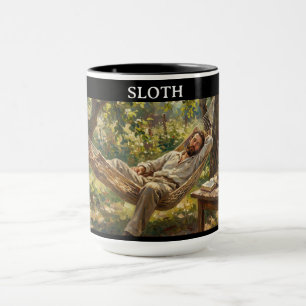 Taza Las 7 Virtudes de Satanás: Pereza