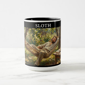 Taza Las 7 Virtudes de Satanás: Pereza