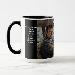 Taza Las 7 Virtudes Satánicas: Ira 