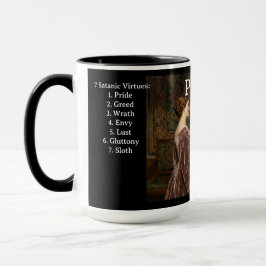 Taza Las 7 Virtudes Satánicas: Orgullo