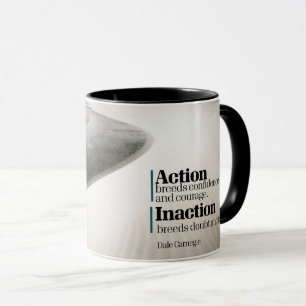 Taza Las Acciones Fomentan La Confianza Y El Valor