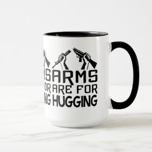 Taza Las armas son para abrazar las pandillas personali