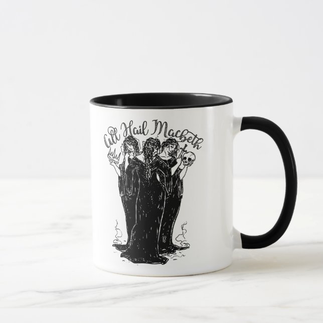 Taza Las brujas todas granizan Mabeth (Derecha)