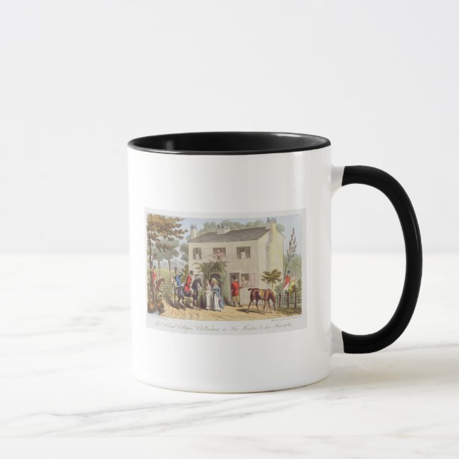 Taza Las cabañas de Oakland, el Cheltenham, o los (Derecha)