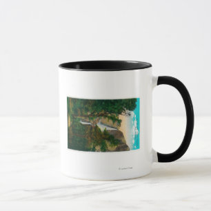 Taza Las cataratas de Yosemite en Yosemite, California