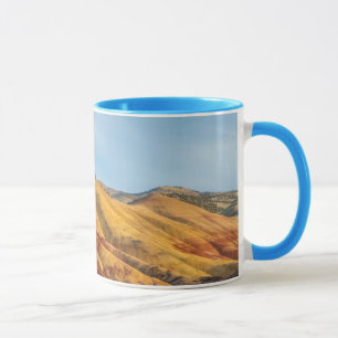 Taza Las colinas pintadas en los lechos fósiles de John