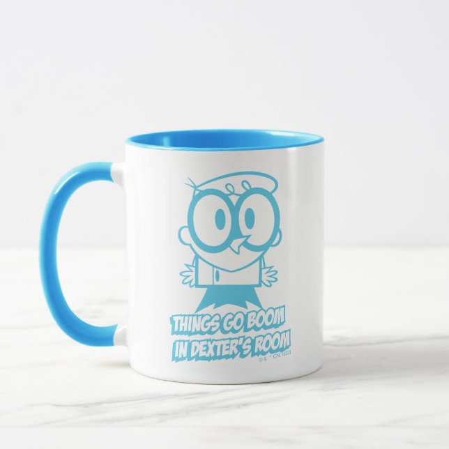 Taza Las cosas van a florecer en la habitación de Dexte (Izquierda)