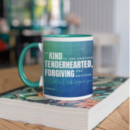 Taza Las Escrituras Cristianas Sean Amables Verse Verde