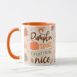 Taza Las especias de calabaza y todo lo bueno