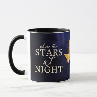 Taza Las estrellas de noche son grandes y brillantes Ro