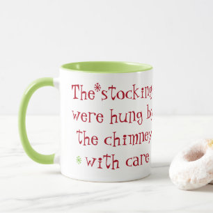 Taza Las Existencias Fueron Colgadas Por La Chimenea Co