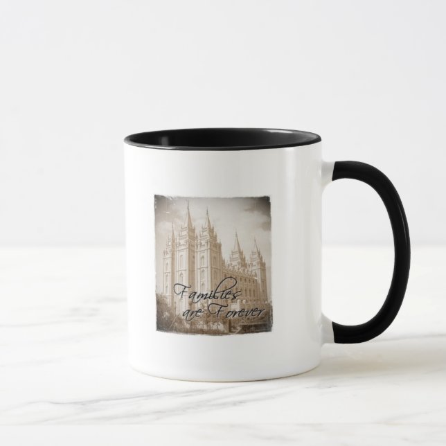 Taza Las familias son Forever (Derecha)