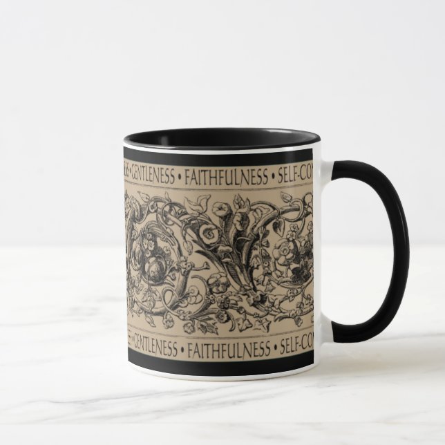 Taza Las frutas del espíritu - natural (Derecha)