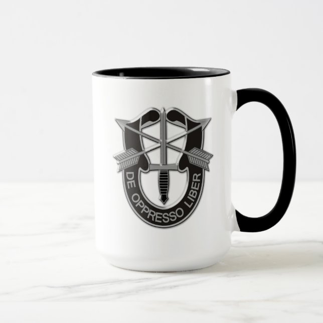 Taza Las fuerzas especiales de ejército agrupan a (Derecha)