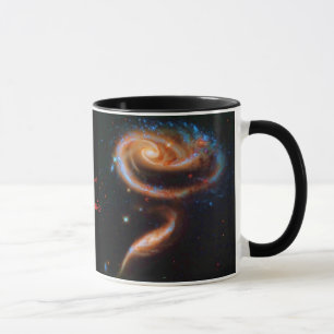 Taza Las galaxias color de rosa, Arp 273