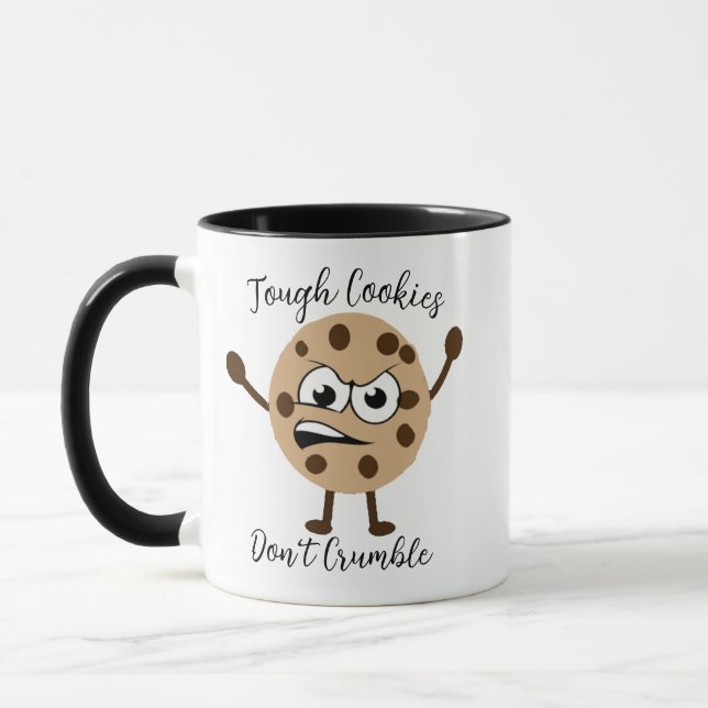Taza Las galletas duras no se desmoronan con Novedad di (Izquierda)