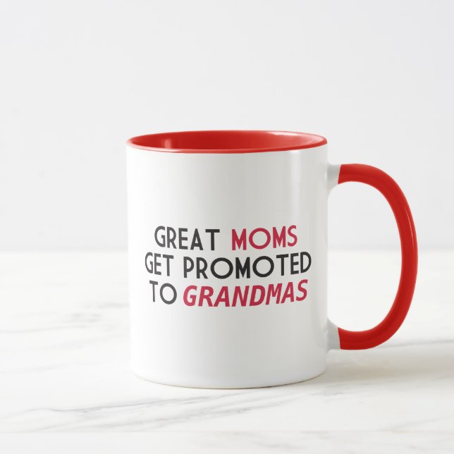 Taza Las grandes mamáes consiguen promovidas a las (Derecha)