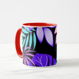 Taza Las Hojas Coloreadas