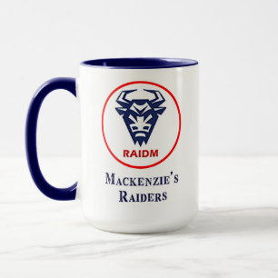 Taza Las incursiones de Blue Mackenzie 15 oz Mug
