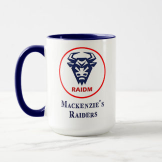 Taza Las incursiones de Blue Mackenzie 15 oz Mug