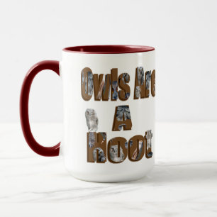 Taza Las Lechuzas Son Un Logo De Hoot Picture,