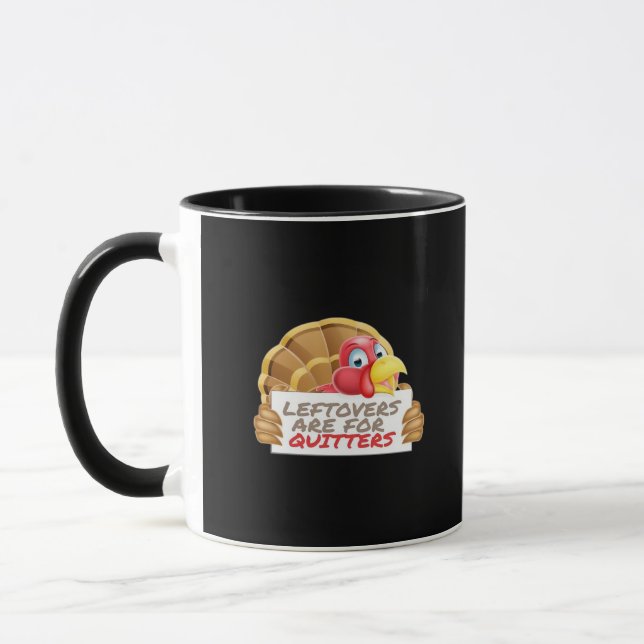 Taza Las Leftovers Son Para Quitters Fun Classi (Izquierda)