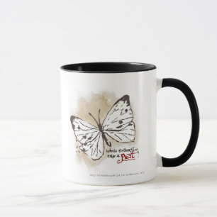Taza Las mariposas blancas son un parásito