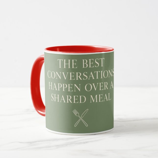Taza Las Mejores Conversaciones (Anverso izquierdo)