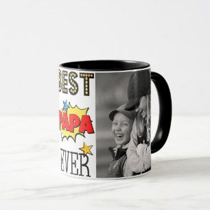 Taza Las mejores fotos siempre de encargo de la papá