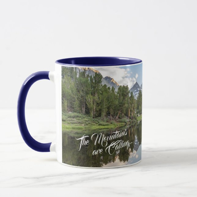 Taza Las montañas del este de Sierra están llamando - (Izquierda)