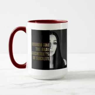 Taza Las mujeres citan la música