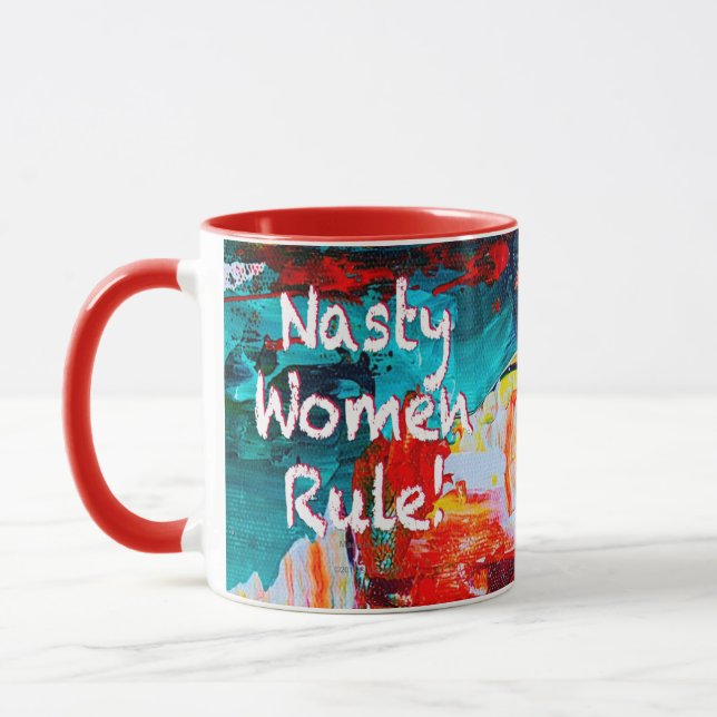 Taza Las mujeres despreciables gobernan (Izquierda)