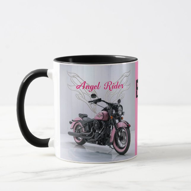 Taza Las mujeres nacen en moto (Izquierda)