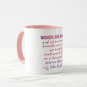 Taza Las mujeres son ángeles