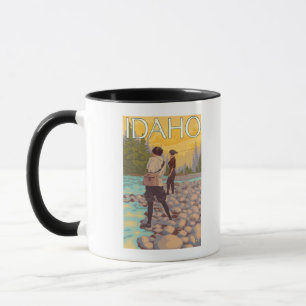 Taza Las mujeres vuelan el poster del viaje de
