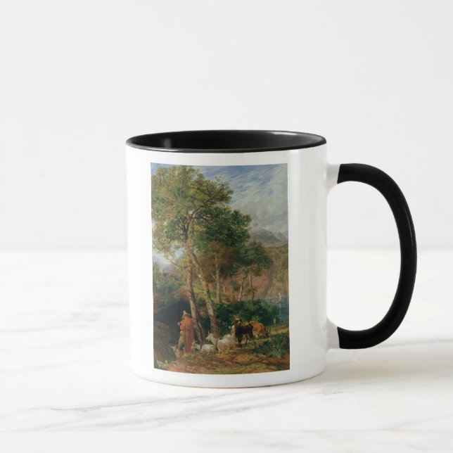 Taza Las orillas del lago Lecco (Derecha)