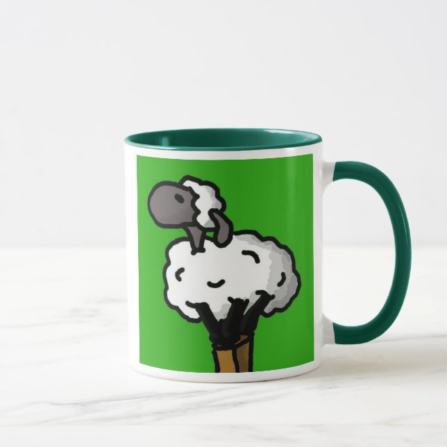 Taza Las ovejas solitarias limpian (Derecha)