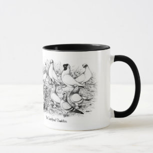 Taza Las palomas de Tumbler de cara corta