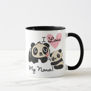 Taza Las pandas I aman a mi Nana