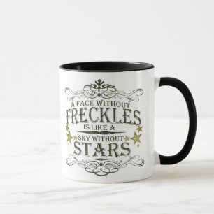 Taza Las pecas son lindas