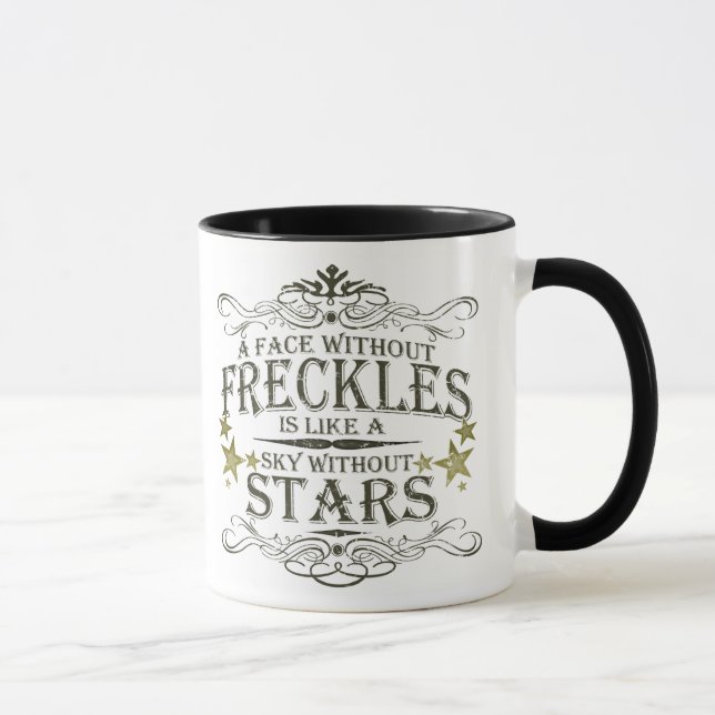 Taza Las pecas son lindas (Derecha)