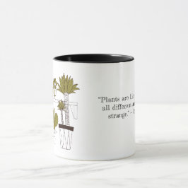 Taza Las plantas son como las personas