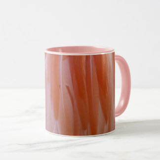 Taza Las plumas flamencas en tonos rosas