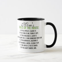 Las reglas de la casa de mamá